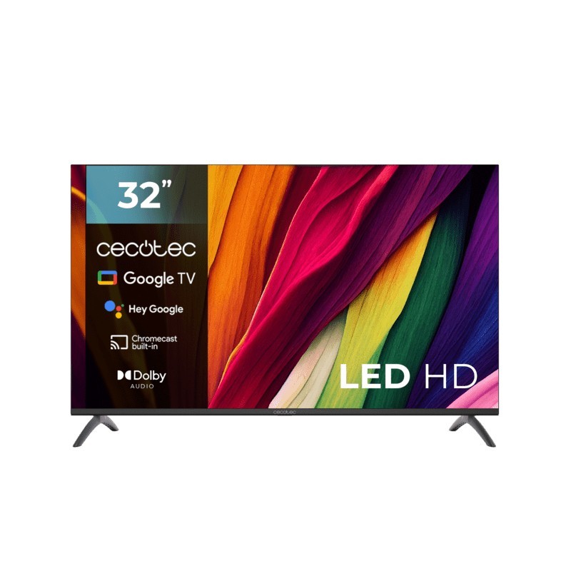 Cecotec 03619 Televisor 81,3 cm (32") HD Smart TV Negro