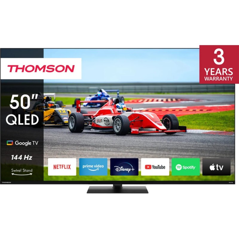 Thomson 50QG7C14 Televisor 127 cm (50") 4K Ultra HD Smart TV Wifi Negro