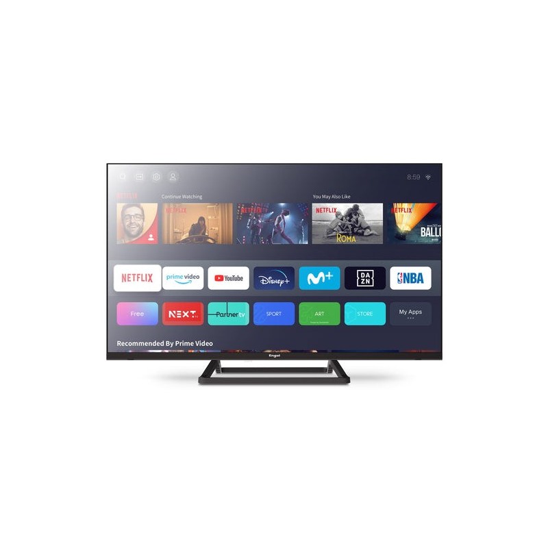 Engel LE4085SM Televisor 101,6 cm (40") Full HD Negro 230 cd   m²
