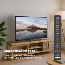 Grunkel QLED-4025W Televisor 101,6 cm (40") Full HD Smart TV Wifi Negro