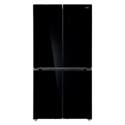 Teka RMF 75820 CRISTAL nevera puerta lado a lado Independiente 436 L Negro