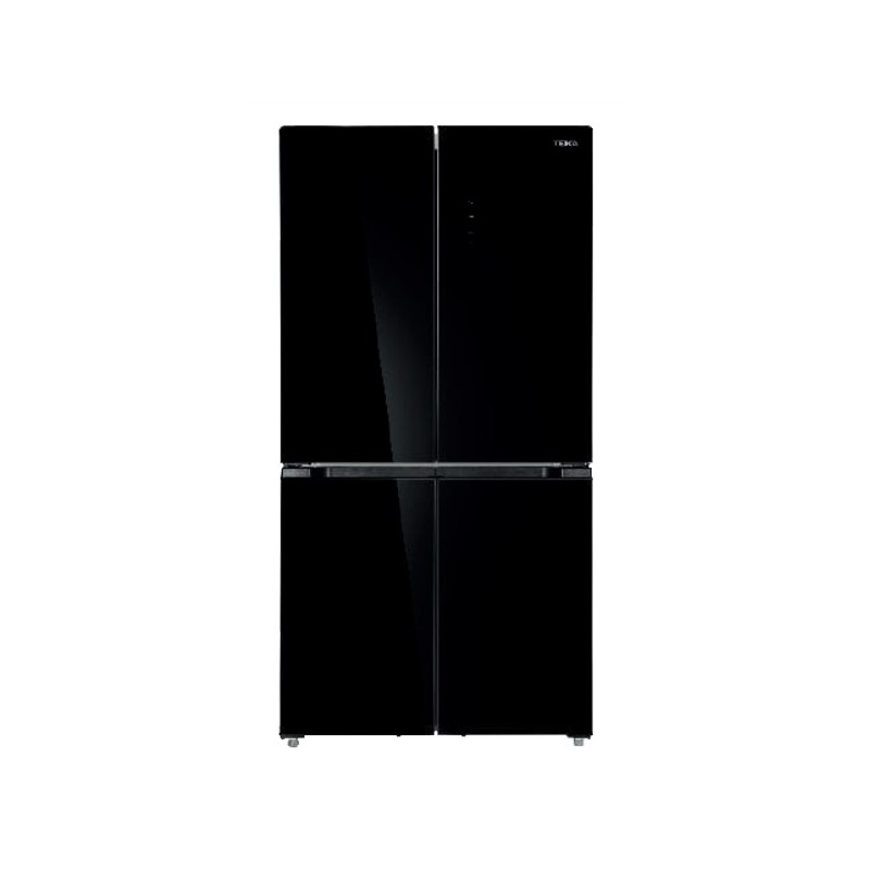 Teka RMF 75820 CRISTAL nevera puerta lado a lado Independiente 436 L Negro