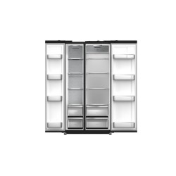 Teka RLF 74917 GBK nevera puerta lado a lado Independiente 627 L Negro