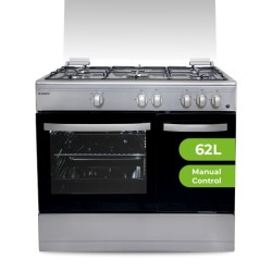 Aspes AKGW5900PBX cocina Cocina independiente Gas Encimera de gas Acero inoxidable