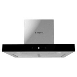 Aspes ACPT600AN campana De pared Negro, Acero inoxidable 800 m³ h