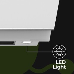 Aspes ACPD600A3IB campana De pared Blanco 650 m³ h