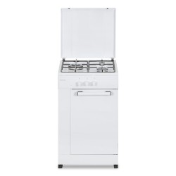 Aspes AKG3500PB cocina Cocina independiente Gas Encimera de gas Blanco
