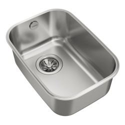 Teka BE 28.40 Fregadero encastrado bajo encimera Rectangular Acero inoxidable