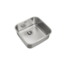 Teka BE 40.40 1C Fregadero encastrado bajo encimera Plaza Acero inoxidable