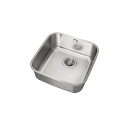 Teka BE 40.40 1C Fregadero encastrado bajo encimera Plaza Acero inoxidable