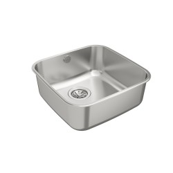 Teka BE 40.40 1C Fregadero encastrado bajo encimera Plaza Acero inoxidable