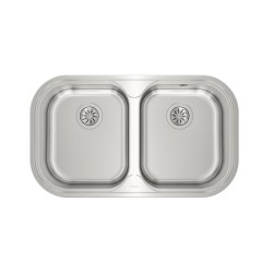 Teka Stylo 2C Lavabo sobre-encimera Rectangular Acero inoxidable