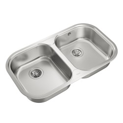 Teka Stylo 2C Lavabo sobre-encimera Rectangular Acero inoxidable