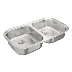 Teka Stylo 2C Lavabo sobre-encimera Rectangular Acero inoxidable