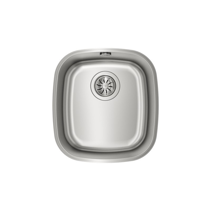 Teka BE 34.37 Fregadero encastrado bajo encimera Rectangular Acero inoxidable