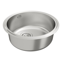 Teka BE Ø390 Lavabo sobre-encimera Círculo Acero inoxidable