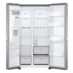 LG GSLV51PZXM nevera puerta lado a lado Independiente 635 L Acero inoxidable