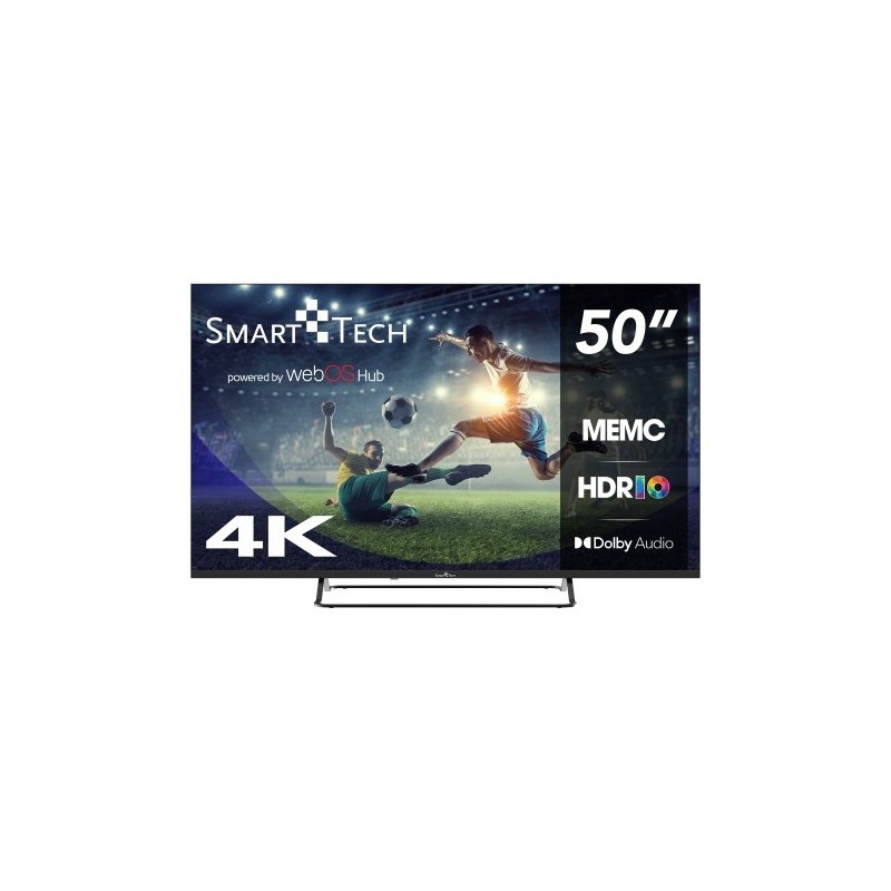 Smart-Tech 50UW02V Televisor 127 cm (50") 4K Ultra HD Smart TV Wifi Negro 260 cd   m²