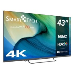 SMART Technologies 43UW02V Televisor 109,2 cm (43") 4K Ultra HD Smart TV Wifi Negro 230 cd   m²