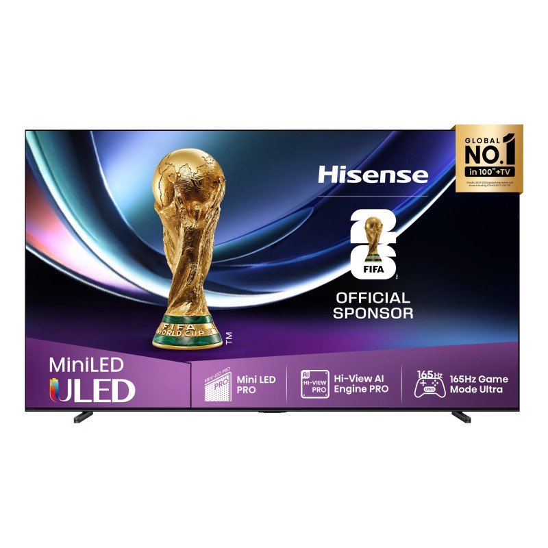 Hisense 100U7Q PRO 2,54 m (100") 4K Ultra HD Smart TV Wifi Negro