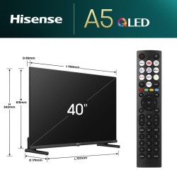 Hisense 40A5NQ 101,6 cm (40") Full HD Smart TV Wifi Negro 220 cd   m²