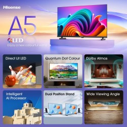 Hisense 40A5NQ 101,6 cm (40") Full HD Smart TV Wifi Negro 220 cd   m²