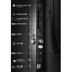 Hisense 40A5NQ 101,6 cm (40") Full HD Smart TV Wifi Negro 220 cd   m²