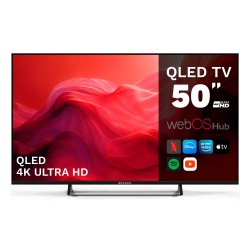 Grunkel QLED-5025W Televisor 127 cm (50") 4K Ultra HD Smart TV Wifi Negro