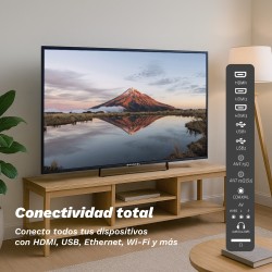 Grunkel QLED-5025W Televisor 127 cm (50") 4K Ultra HD Smart TV Wifi Negro