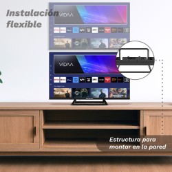 Grunkel QLED-3225VD Televisor 81,3 cm (32") Full HD Smart TV Wifi Negro