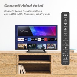Grunkel QLED-3225VD Televisor 81,3 cm (32") Full HD Smart TV Wifi Negro