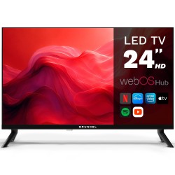 Grunkel LED-24PBW Televisor 61 cm (24") HD Smart TV Wifi Negro