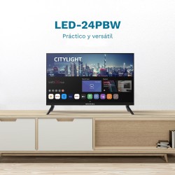 Grunkel LED-24PBW Televisor 61 cm (24") HD Smart TV Wifi Negro