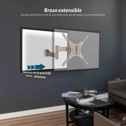 Grunkel SP-20X20AT soporte para TV 68,6 cm (27") Negro
