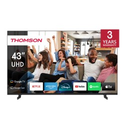 Thomson Q70 Series 43UG4S14 Televisor 109,2 cm (43") 4K Ultra HD Smart TV Wifi Negro