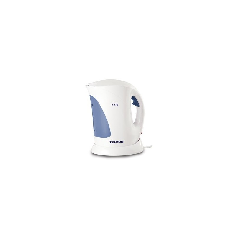 Taurus Loiza tetera eléctrica 1,7 L 1850 W Azul, Blanco