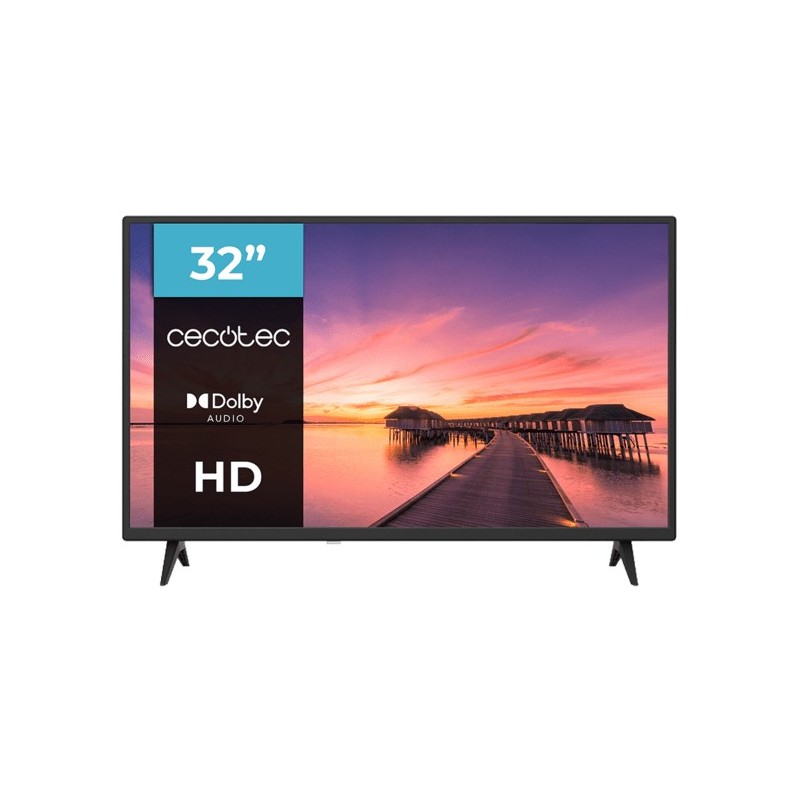 Cecotec 02613 Televisor 81,3 cm (32") HD Negro