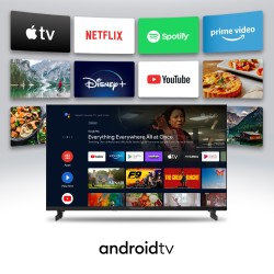 Thomson 55UA5S13W Televisor 139,7 cm (55") 4K Ultra HD Smart TV Wifi Blanco