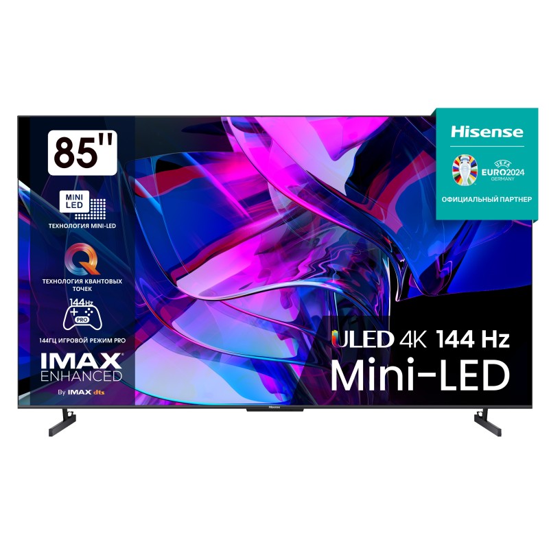 Hisense U7KQ 85U7KQ 2,16 m (85") 4K Ultra HD Smart TV Wifi Antracita 1000 cd   m²
