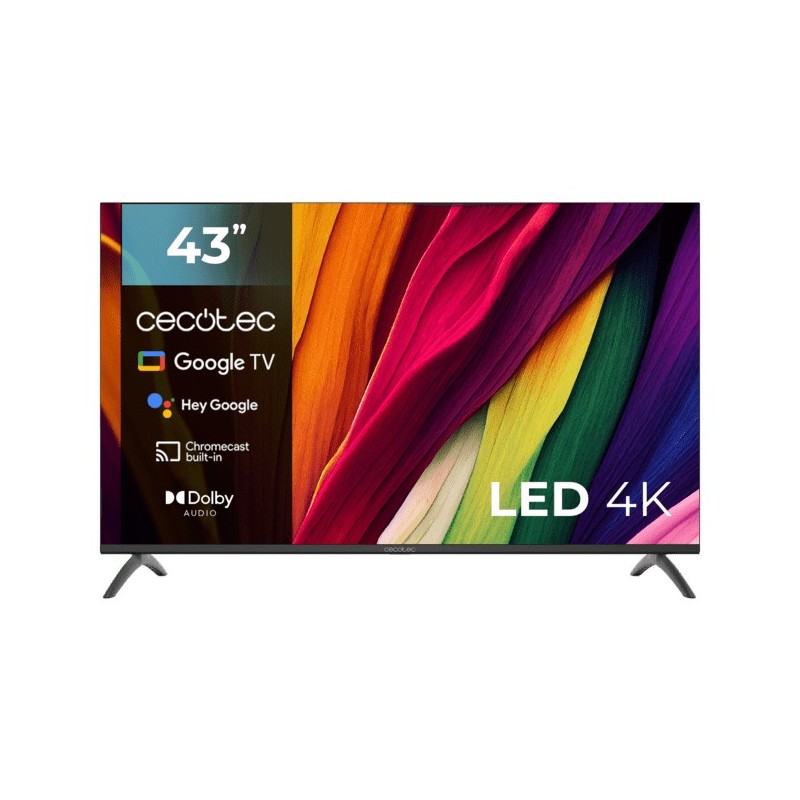 Cecotec ALU40043 109,2 cm (43") 4K Ultra HD Smart TV Negro