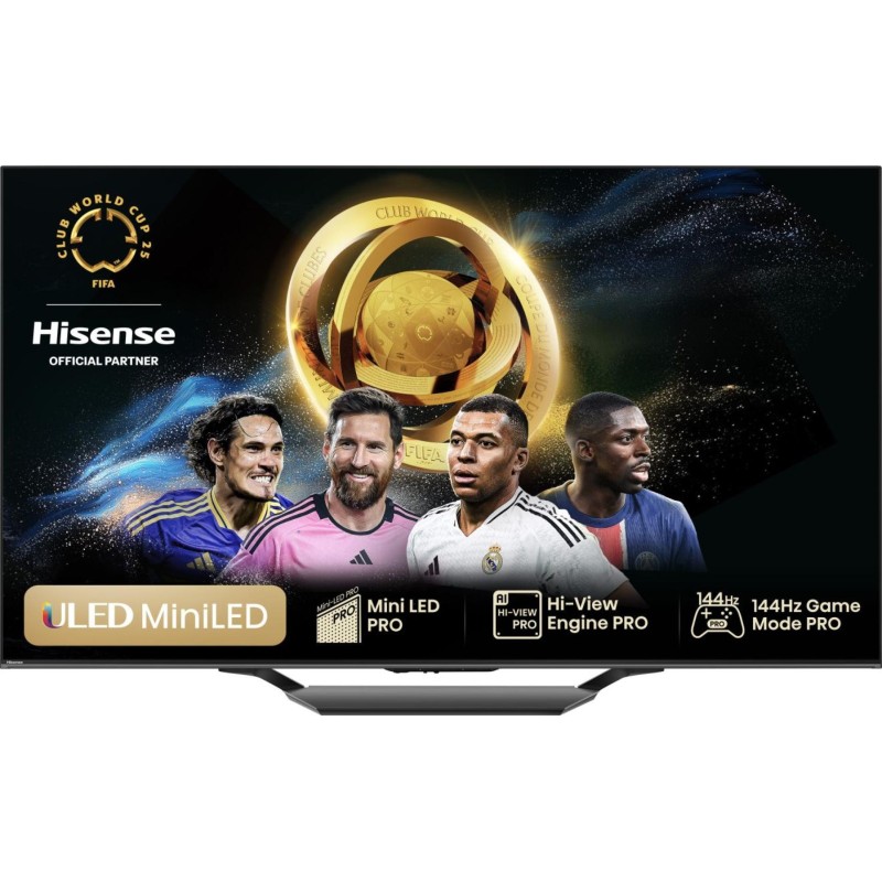 Hisense 55U7NQ 139,7 cm (55") 4K Ultra HD Smart TV Wifi Gris 500 cd   m²