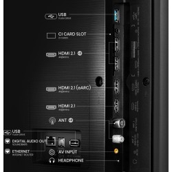 Hisense 55U7NQ 139,7 cm (55") 4K Ultra HD Smart TV Wifi Gris 500 cd   m²