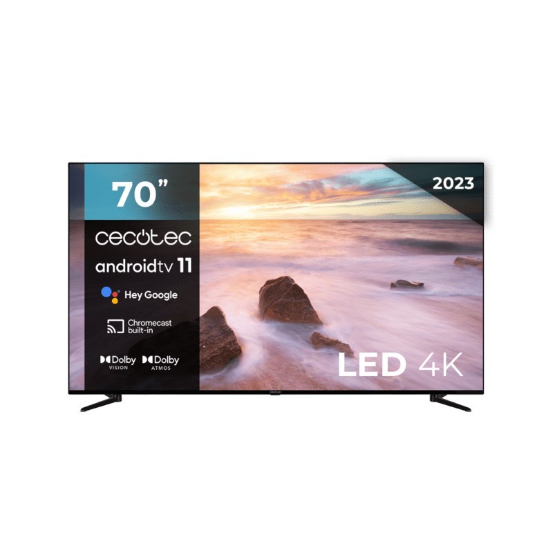 Cecotec ALU20070 177,8 cm (70") 4K Ultra HD Smart TV Negro