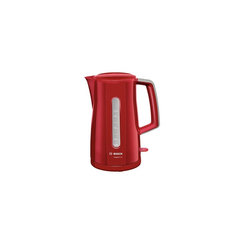 Bosch TWK3A014 tetera eléctrica 1,7 L 2400 W Rojo