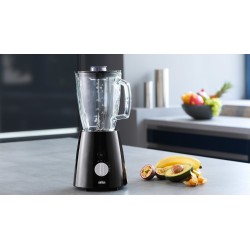 Braun JB 3060 0,5 L Batidora de vaso 800 W Negro, Plata