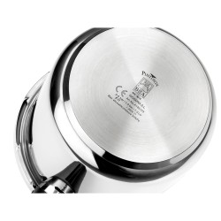 BRA A185105 olla a presión 11 L Plata