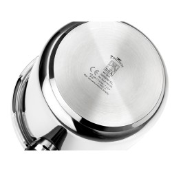 BRA A185101 olla a presión 4 L Plata
