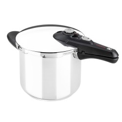 BRA A185100 olla a presión 3 L Plata