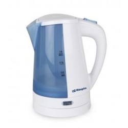 Orbegozo KT 5010 tetera eléctrica 1 L 2200 W Azul, Blanco