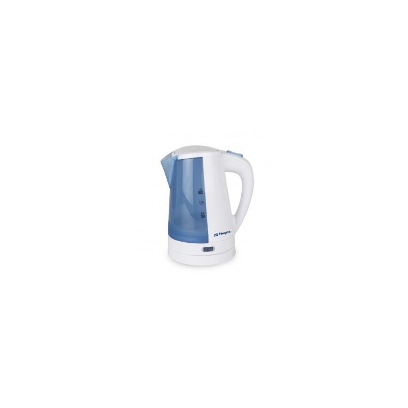 Orbegozo KT 5010 tetera eléctrica 1 L 2200 W Azul, Blanco